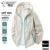 SNOOPY Men's Ice-Feel Sun Protection Hooded Jacket