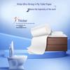 Vinda 24-Roll Unscented Four-Layer Coreless Toilet Paper, 4500g, Super Tough