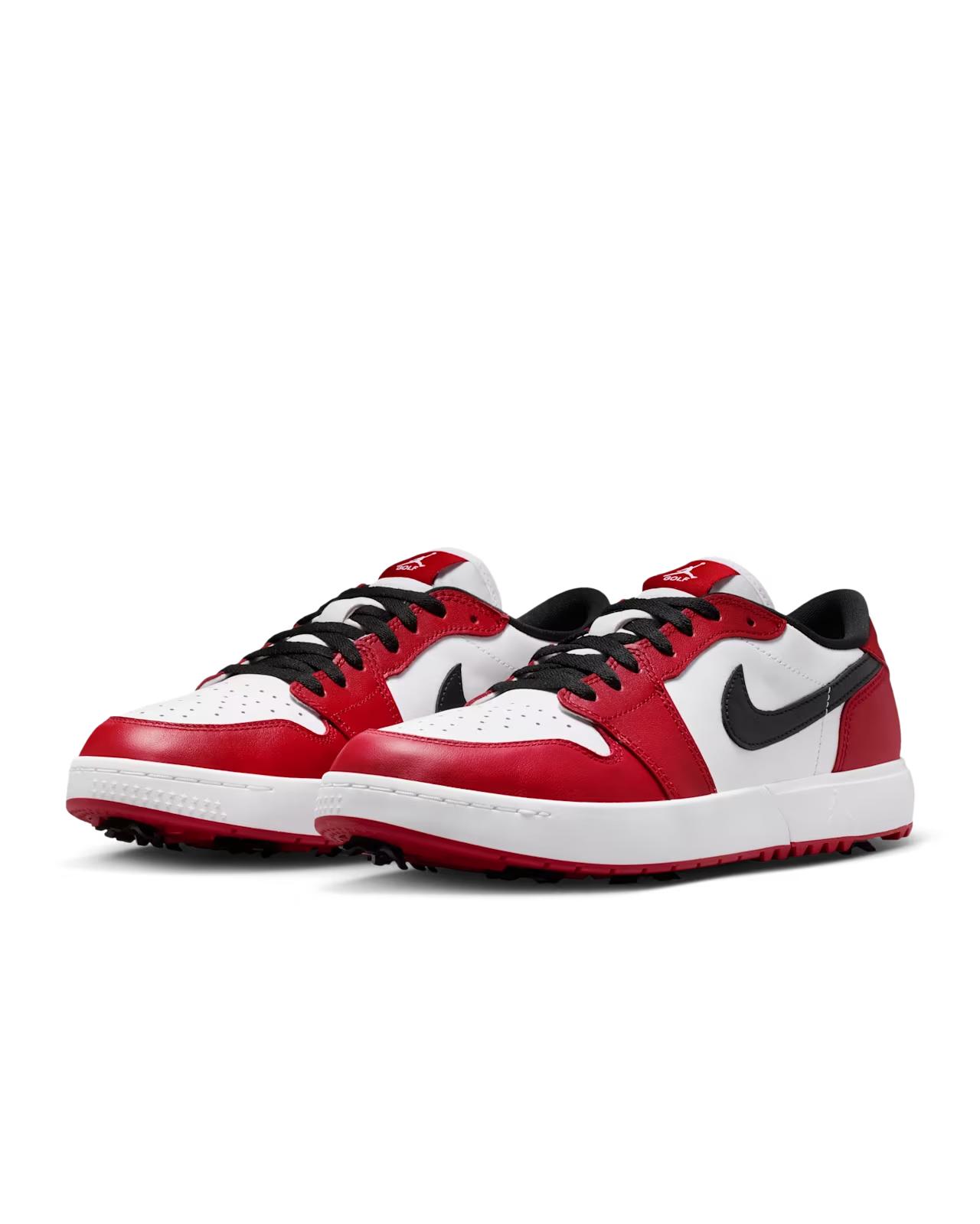 IQ3417-600 Nike Air Jordan 1 Low Golf  Chicago  (Men s) 11