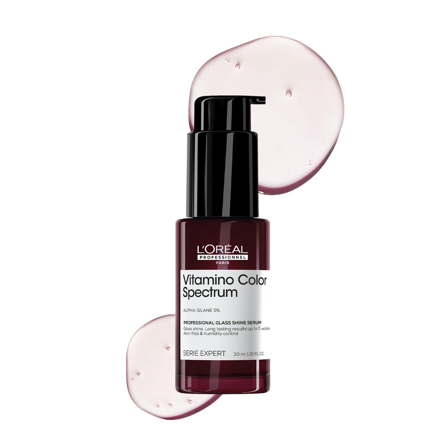 

L Oréal Professionnel Vitamino Color Spectrum Glass shine serum for all colored hair 30 ml | A patented leave in serum for colored hair that deli