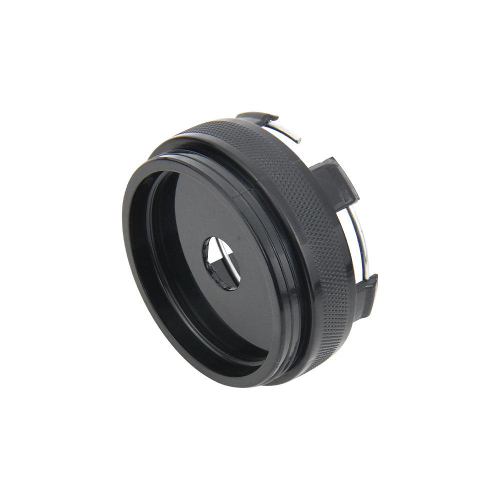4PCS JDM Sport Rim Cap Clip 62mm VOLK RAYS Emblem Sticker Wheel Center Hub Caps Car Cover Cap Black & Silver