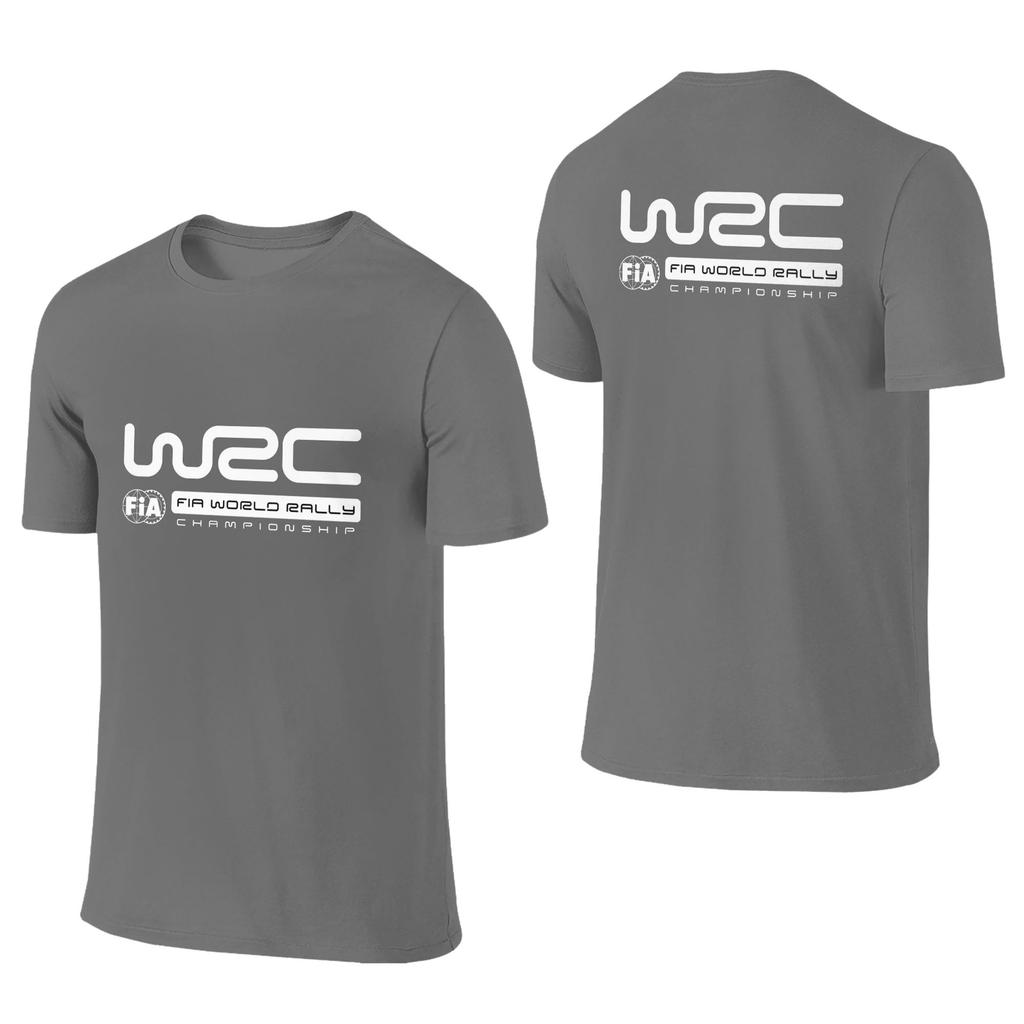 100 Cotton World Rally Championship Wrc Tshirt Unisexs Double Sided T Shirt Unisex Crew Neck Summer Shirts Tops S6xl