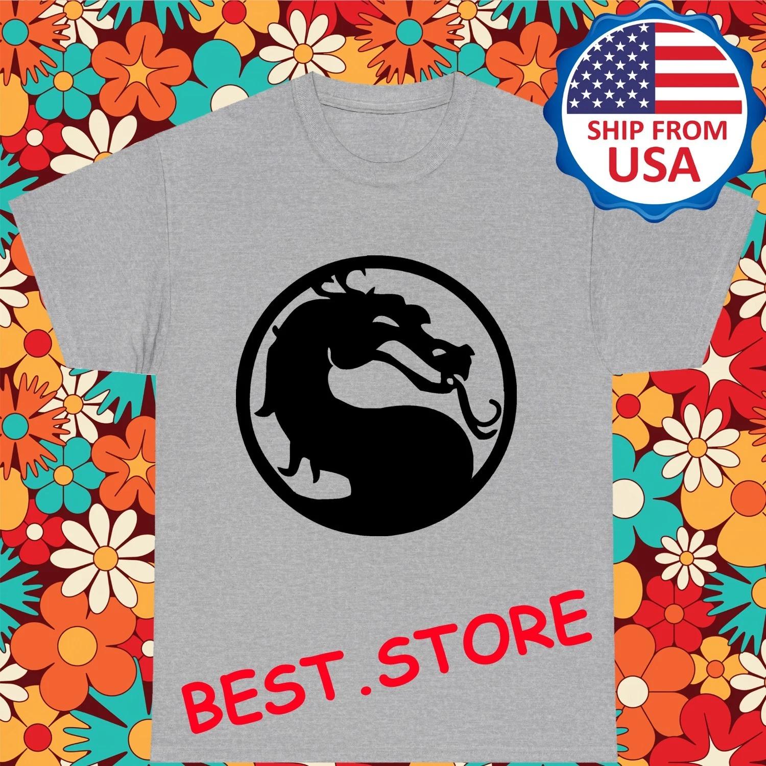Mortal Kombat Video Game Men s Grey Size S-5XL 3XL