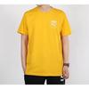 PUMA T Shirts Men's Yellow Crew Neck Moderate Straight Fit 598625-25