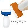 350ml Paint Roller Brush Water Based Latex Paint Plastic Bottle Wall Repair And Touch-Up Tool Reusable