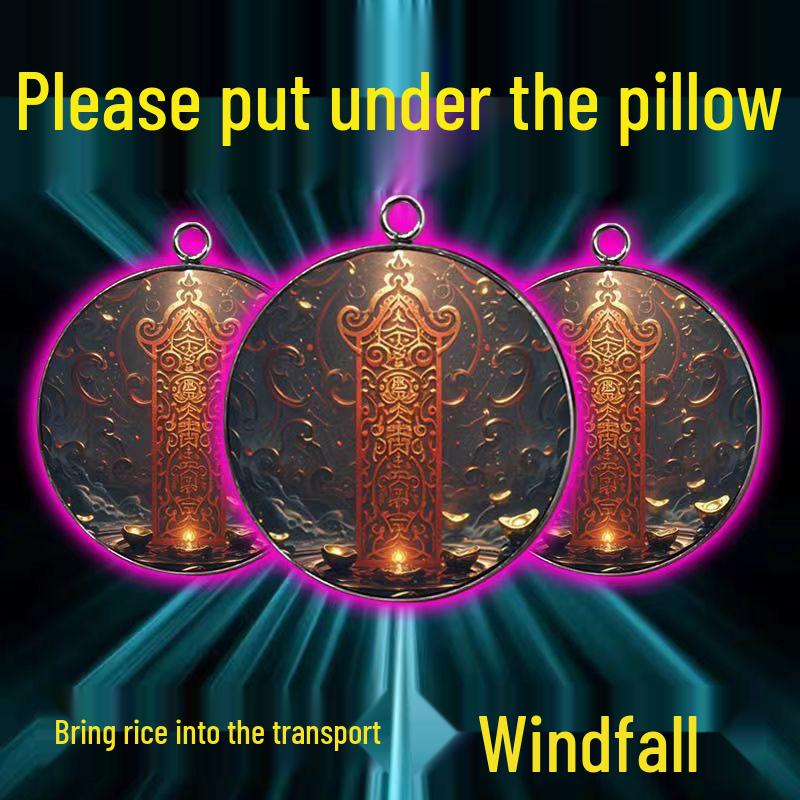 

30mm Single-Sided Round Time Gem Alloy Pendant Keychain additional size information...