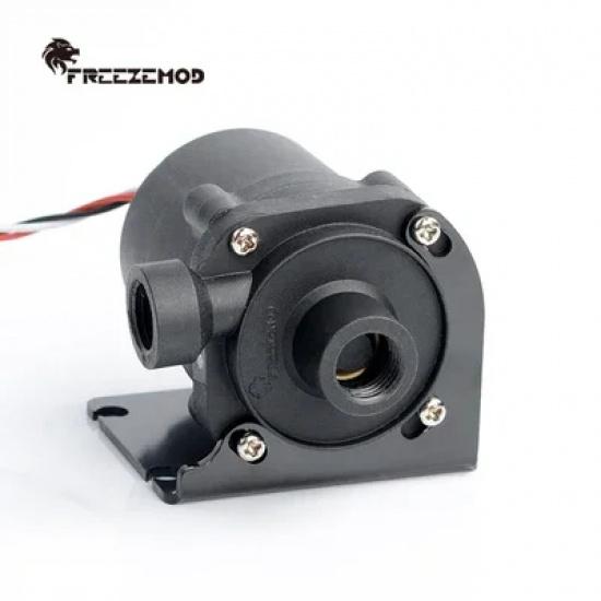 FREEZEMOD computer water cooling brushless DC water pump with speed line damping ceramic shaft core. PU-SC600