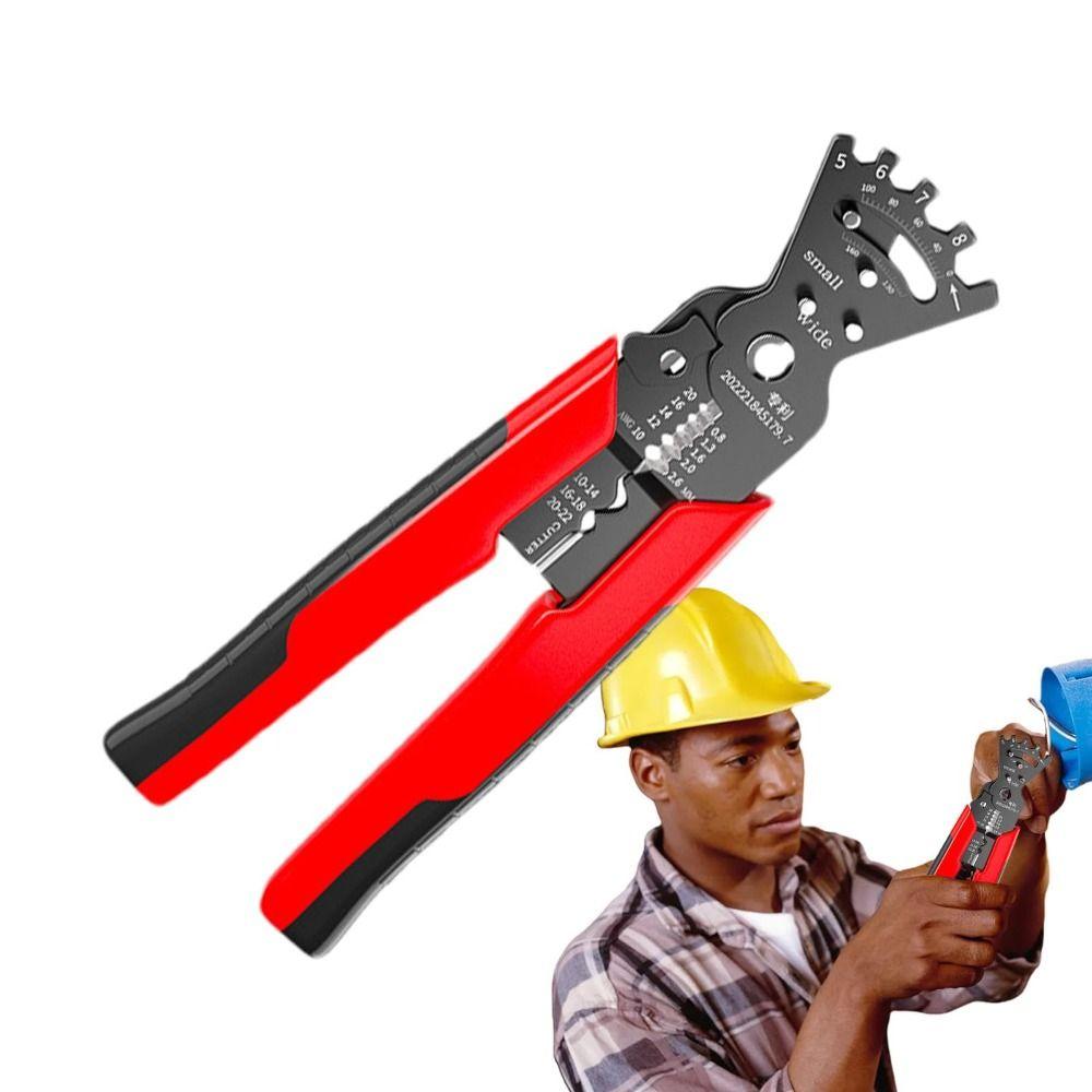 Pressing Cable Wire Stripper Crimping Cutting Crimping Pliers Cable Stripping Pliers  Hand Tools