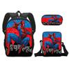 Backpack Spiderman Cartoon Collection Shoulder Bag Pencil Case For School Days