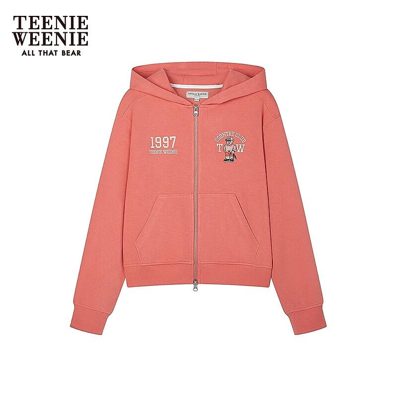 Женская толстовка с капюшоном Teenie Weenie Bear L розовый
