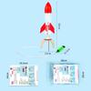 DIY Water Rocket Launcher Kit STEM Educational Science Experiment Outdoor Water Play Toy for Kids Physics Learning and Gifts