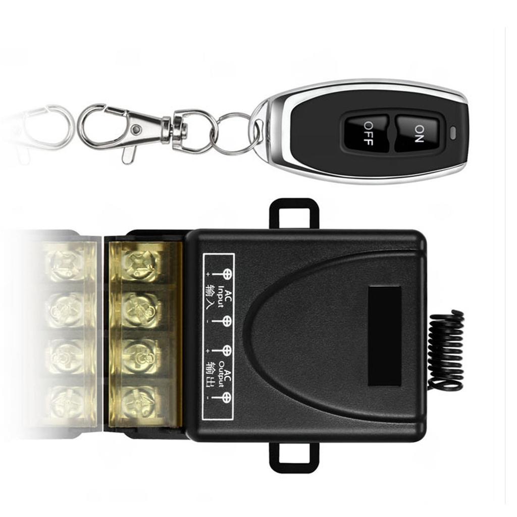 Wireless Remote Control Switches 433MHz 220V 30A Car Motorcycle Circuit Modification Equipment Lights Switches Easy Use