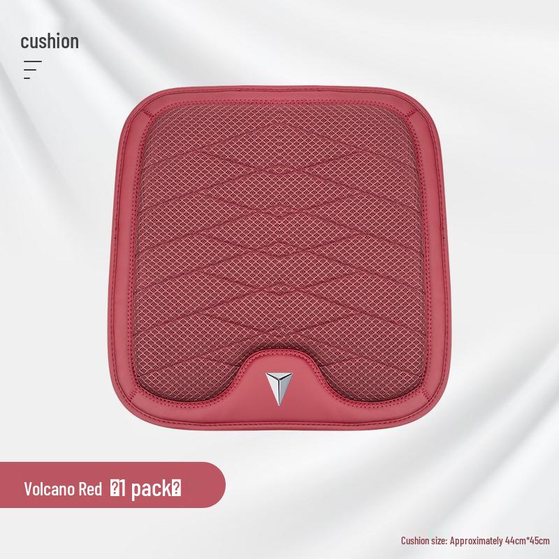 Changan Deepal Vehicle Headrest & Backrest Set: Neck Pillow & Waist Cushion for SL03/S7, Ice Silk Seat Cushion.