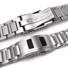 Korlexchi Men's Metal Watch Band for Casio and G-SHOCK MTG-B1000, 316 Stainless Steel Bracelet (Silver)