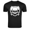 Skull Crossbones Shield Pirate Graphic T-Shirt