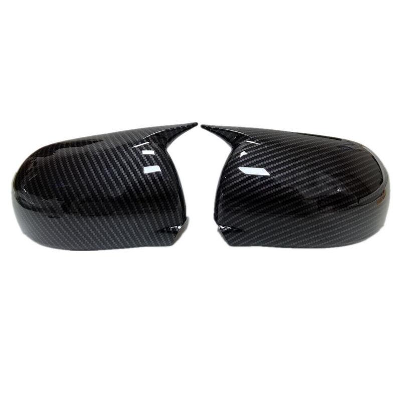 Door Rearview Mirror Cover Exterior Cap Housing Side Wing Protective Shell Trim Car Decor For Mitsubishi ASX Outlander 2013-