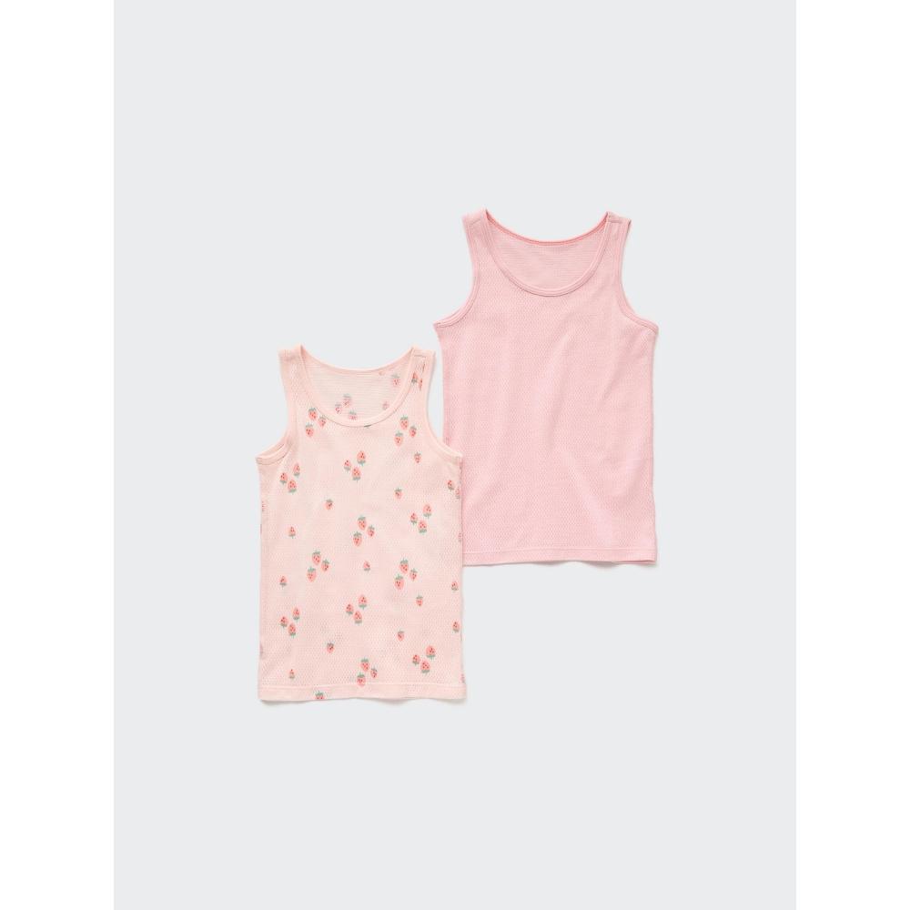 

UNIQLO JAPAN COTTON MESH TANK TOP 2 PACK