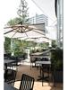 Nordic Wrought Iron Outdoor Table and Chair Set for Balcony, Garden, and Café