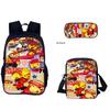 3pcs/set 3D Game Forsaken Gubby Primary and Secondary School Students Schoolbag Backpack shoulder Bag Pencil Bag School Bag