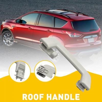 Light Gray Rear Roof Handle Pull Grab With Hook Fit For Ford Escape 2013- I