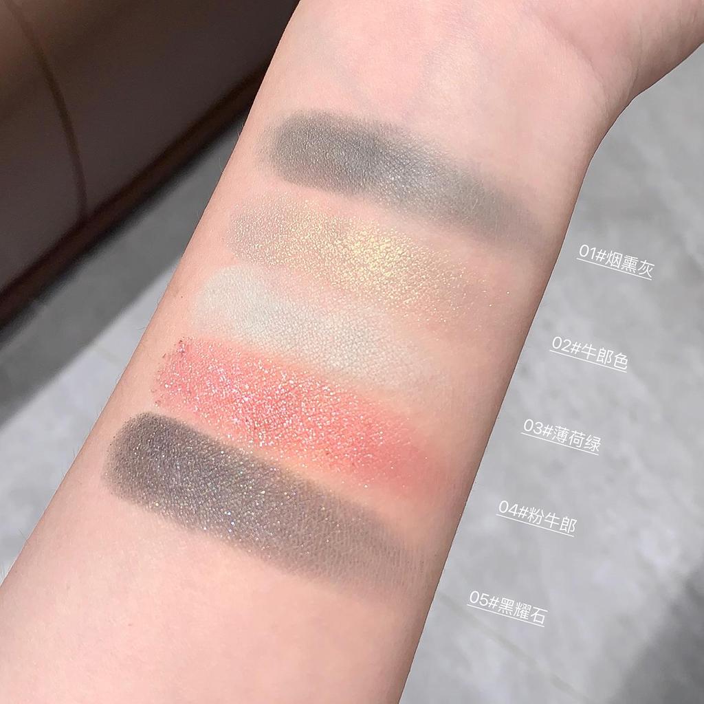 QMN Misty Starlight Shimmer Eyeshadow - Mint Mambo