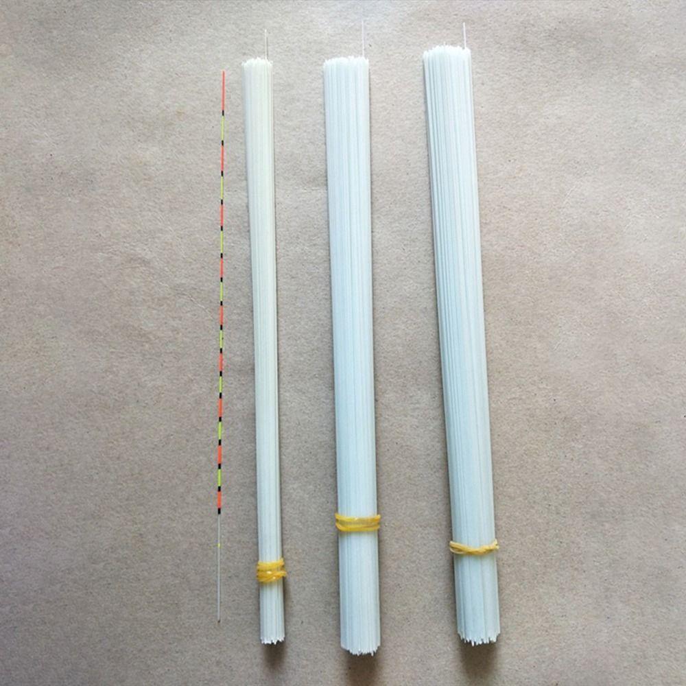 10pcs Drift Tail Floats Buoy Tail Glass Fiber Eye catching Fishing Float Top  Night Fishing