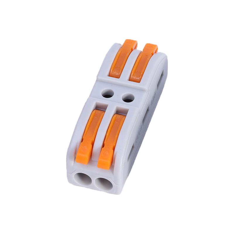 1/8PCS Mini Fast Wiring Cable Connectors Universal Compact Splitter Electrical Conductors Push-in Household Terminal Blocks