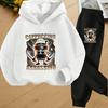 Hot-selling Children's Cappuccino Cartoon Printed Children's Hoodie, Warm and Comfortable Hoodie for Autumn and Winter