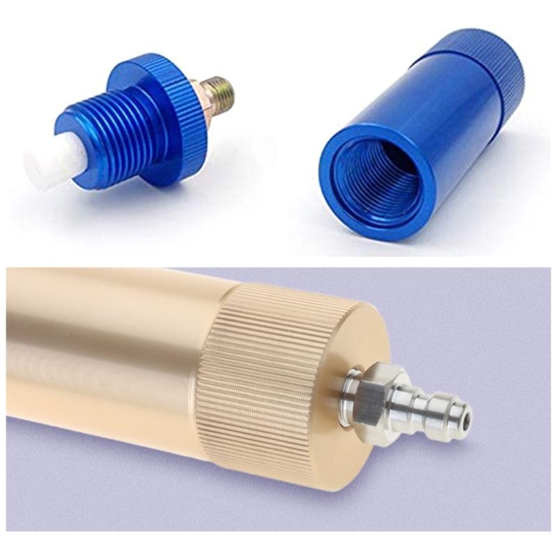 Air Filter Water-Oil Sparator PCP 30Mpa High Pressure Hand Pump Compressor With Female And Male Connector