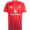 Manchester United 24/25 Authentic Home Soccer Asia Sizing 'Mufc Red' Men's JF1291