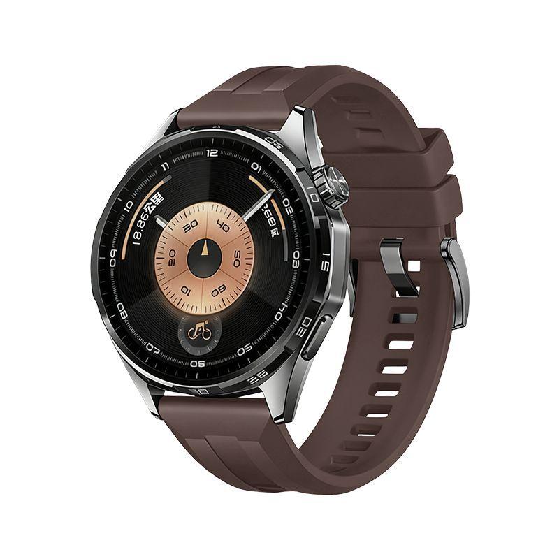 Armband für Huawei Watch GT6 Pro 46mm Herren Damen Armband für Huawei Watch GT6 Pro 46mm Drücken Schnellverschluss Silikonband Armband