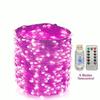 Remote USB Control Copper Wire Low Voltage Light String 10M20M30M 300Leds 8 Function Christmas Led Copper Wire Light String