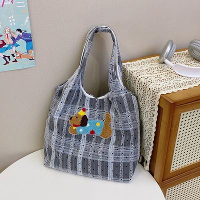 Årets populära valpväska dam 2025 ny mode axelväska budväska mångsidig budväska hinkväska