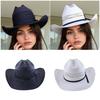 Unisex Adjustable Roll Brims Straw Hat for Women Men Daily Wear Panama Hat For Beach Wear and Music Festival Dressingup