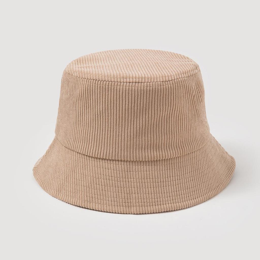 Cappello da Pescatore a Coste Stile Giapponese Retrò - Cappello a Secchiello Versatile e alla Moda per Uomo e Donna