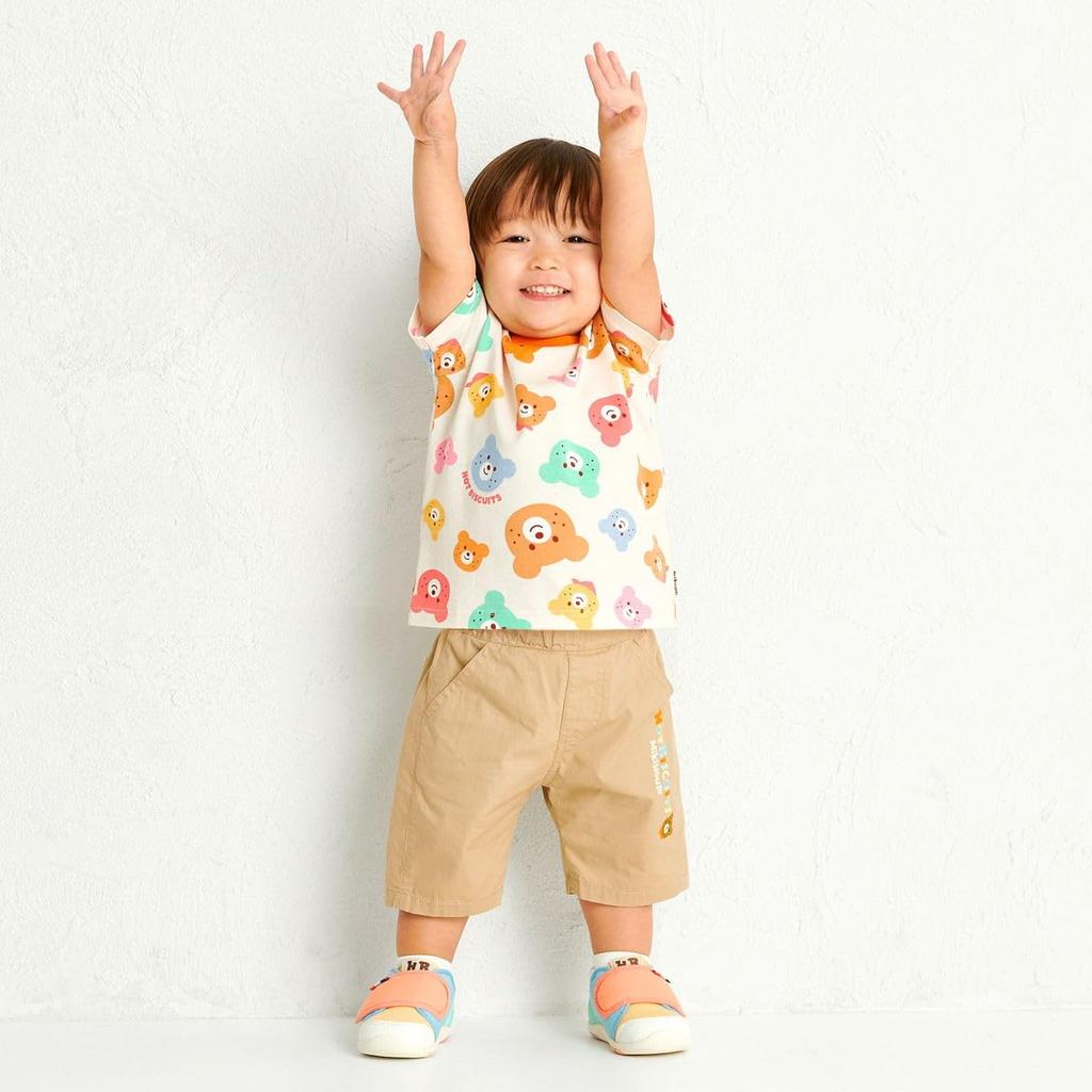 House Hot Shorts for Boys and [Miki Biscuits] Girls, Baby, Kids, Children's Clothing, Beige, 80cm, 72-3103-141