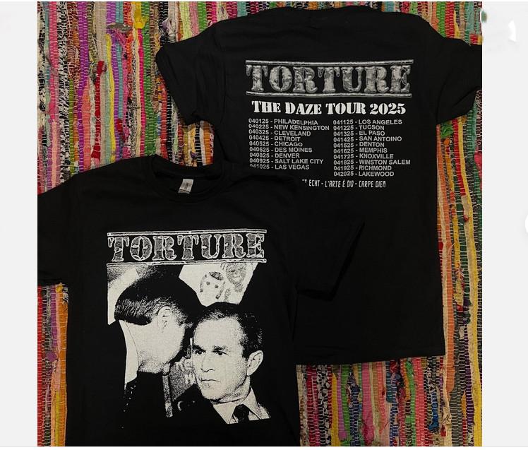

Torture The Daze Tour 2025 TShirt All Sizes S to 5X for fan Unisex T-Shirt XXL
