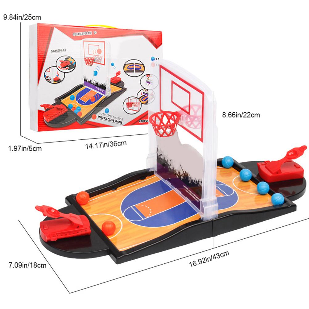 Gioco di tiro al canestro da tavolo Gioco di pallacanestro da interno da tavolo Giochi da scrivania per bambini Adulti