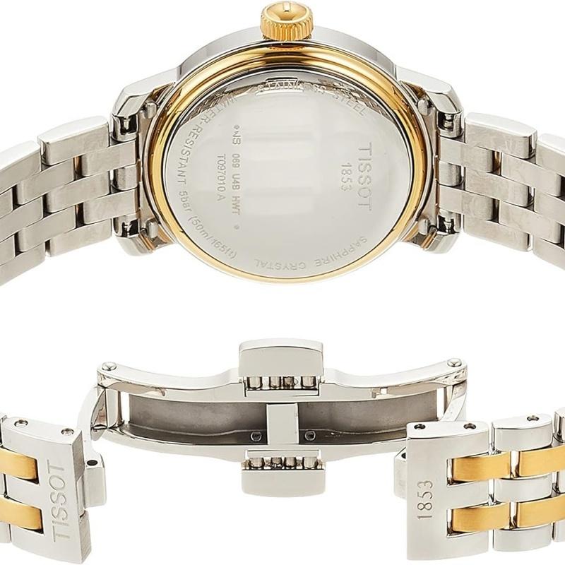 Tissot Harbour Series Quartz Movement, 50m Water-Resistant Women's Watch, Swiss, 29mm White Dial, Stainless Steel Case & T097.010.22.118.00