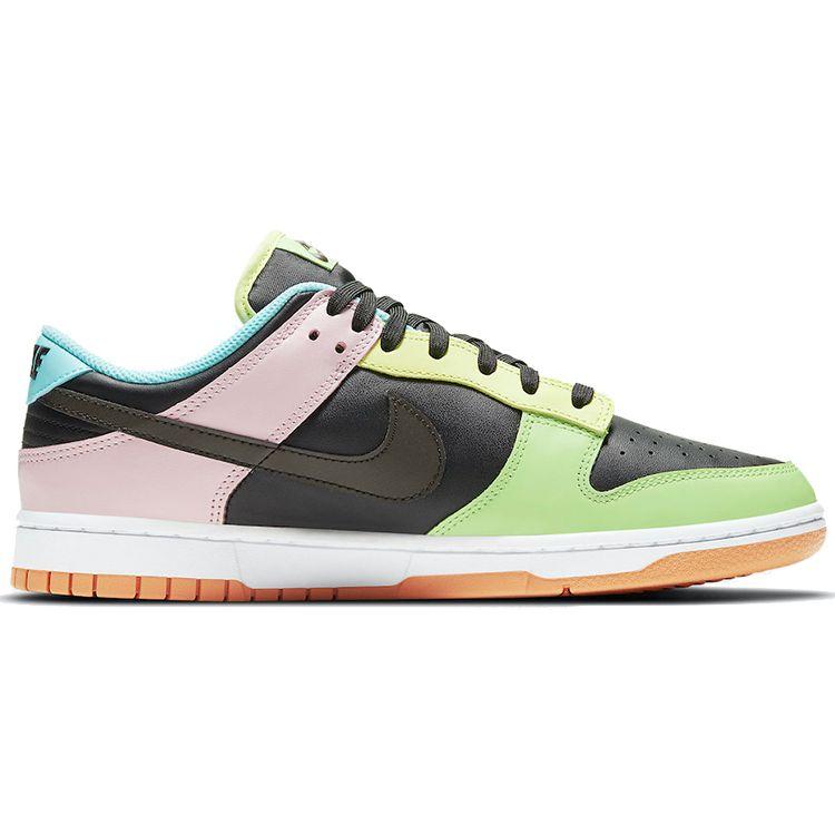 Nike Dunk Low SE Free.99 - Black Men Sneakers Multi-Color Dark-Chocolate Copa DH0952-001