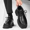 College Students Small Leather Shoes Business Dress with Uniform Board Shoes Youth Handsome Casual Shoes