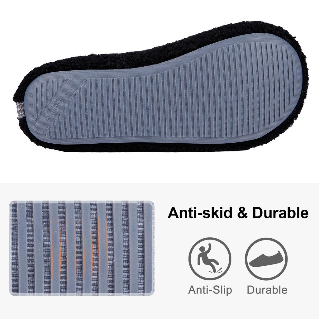 Fashion Smile Pop Winter Slippers For Women Warm Fashion Flat Slippers Outdoor Antiskid Wear-resistant Shoes House Light Women Shoes