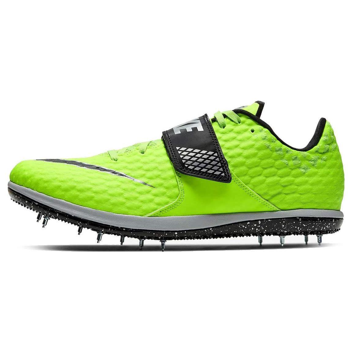 

Кроссовки унисекс Nike High Jump Elite Electric Green Black Metallic-Pewter 806561-300