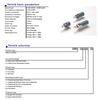 1/3Pcs Mpns6A Mpn-S6-A Self-Locking 6-Knife 18-Pin Keyboard Switch 6-Way Power Switch With Lock
