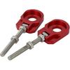 Motorcycle 2pcs 12mm Chain Adjuster Tensioner Swingarm Spool Tensioner Tension Adjuster CNC Universal for CRF 110 CRF110 CRF110F CRF110F 2013-2025