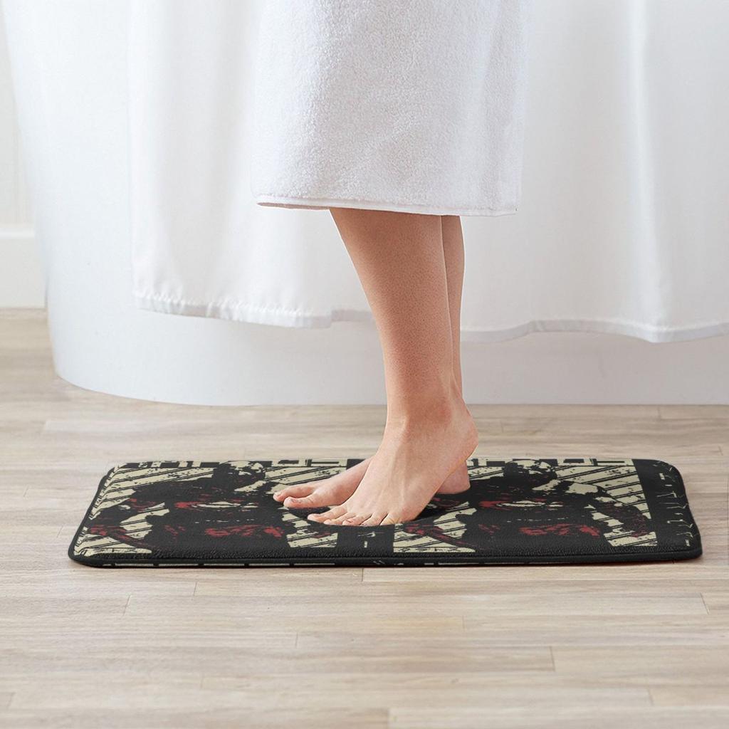 Christmas Kratos God Of War Video Game Non-slip Doormat Floor Mat Carpet Rug for Kitchen Entrance Home Bedroom Footpad Mats