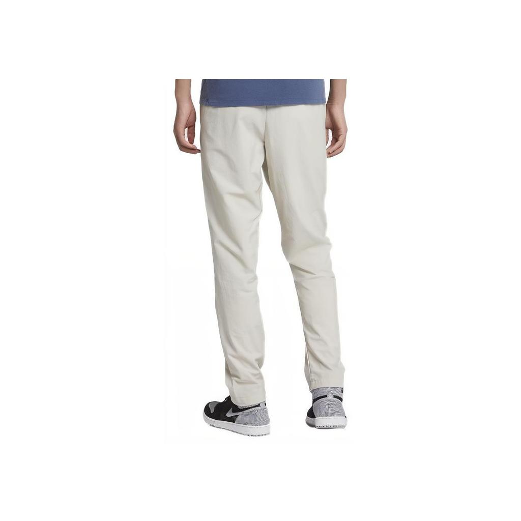 Jordan Solid Color Logo Print Breathable Sports Joggers Men Bottoms Beige 939997-072