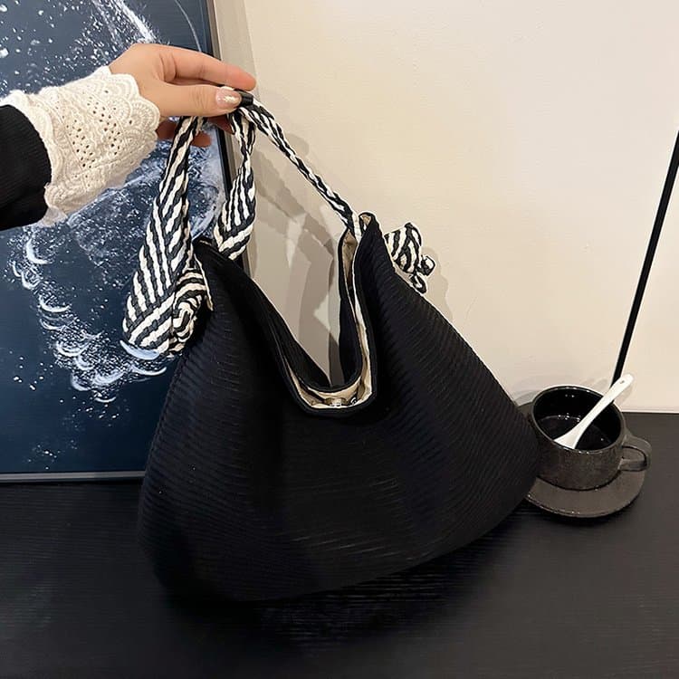 New soft wide shoulder strap flannel fashion shoulder bag