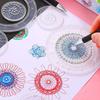 22Pcs Funny Spirograph Drawing Toys Set Geometric Ruler Drawing Accessories Creative Educational Drawing Toys For Children Gifts