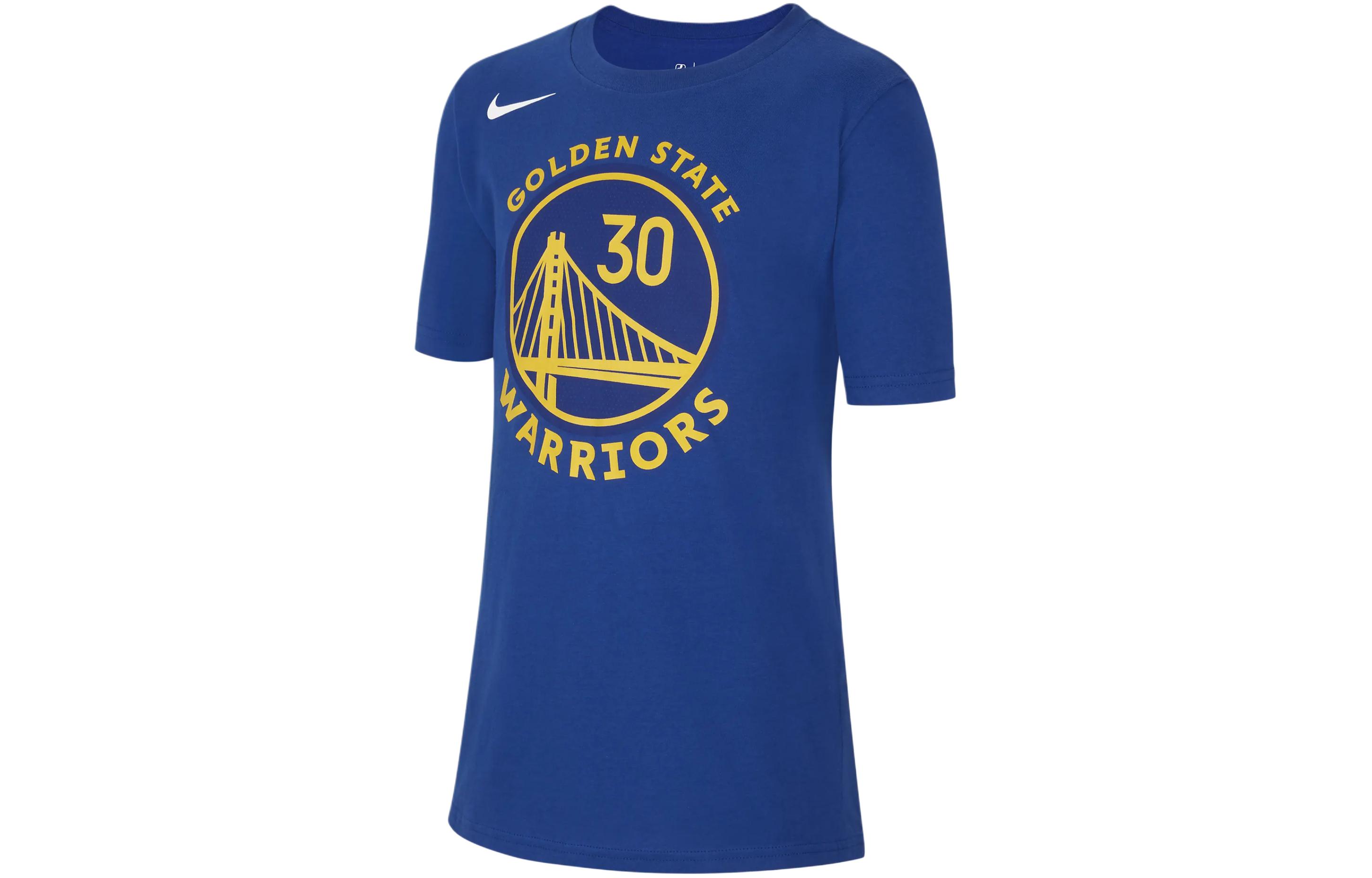 Nike T Shirt Golden State Warriors Golden State Warriors Blue Kids  DR0781-495 XL